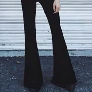 Tripp NYC Black Velvet Pants